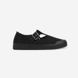 tennis noire en toile