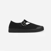 tennis noire en toile