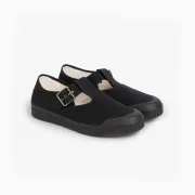 tennis noire en toile