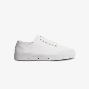 La tennis blanche en toile de Spring Court