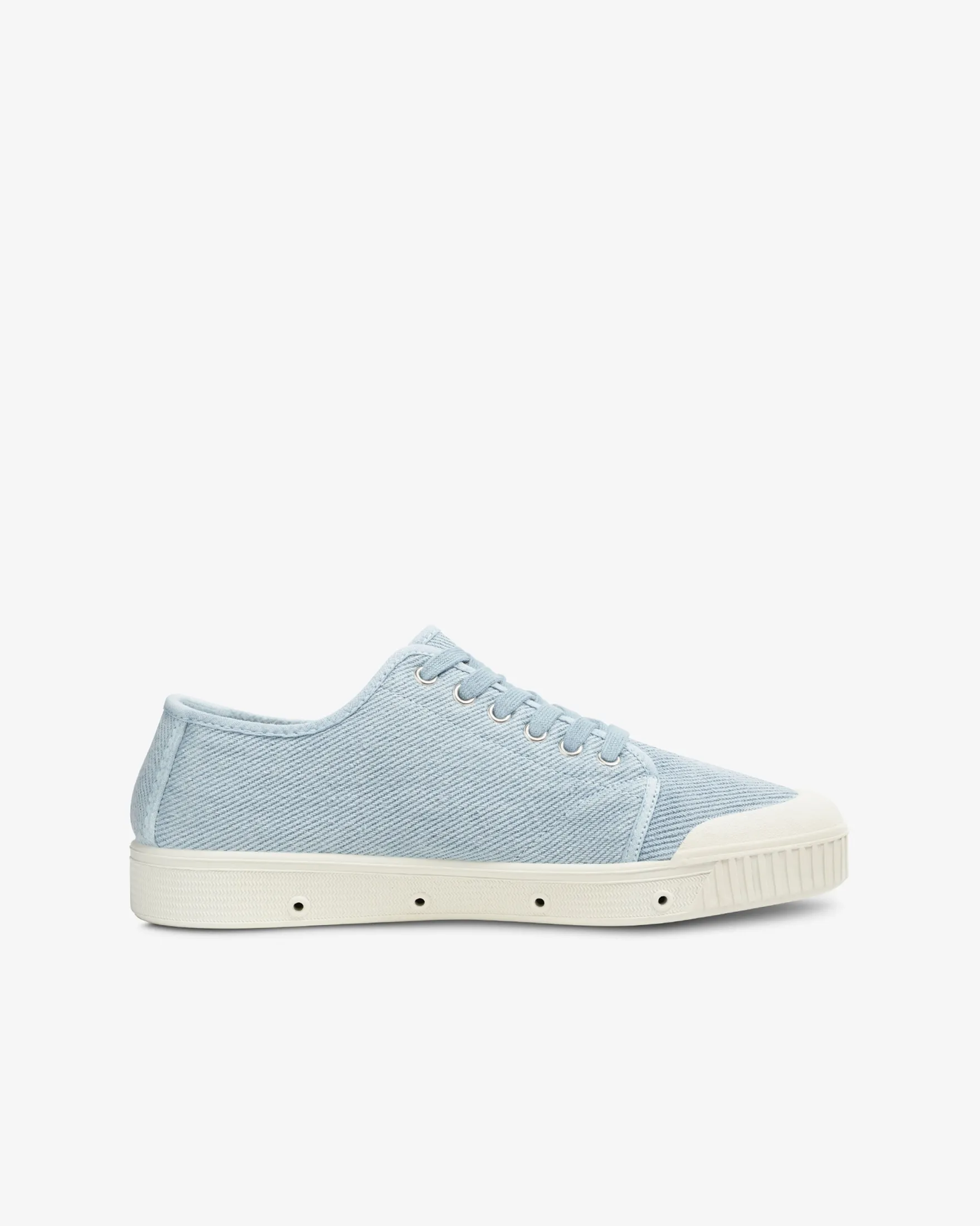 Cotton twill canvas trainers