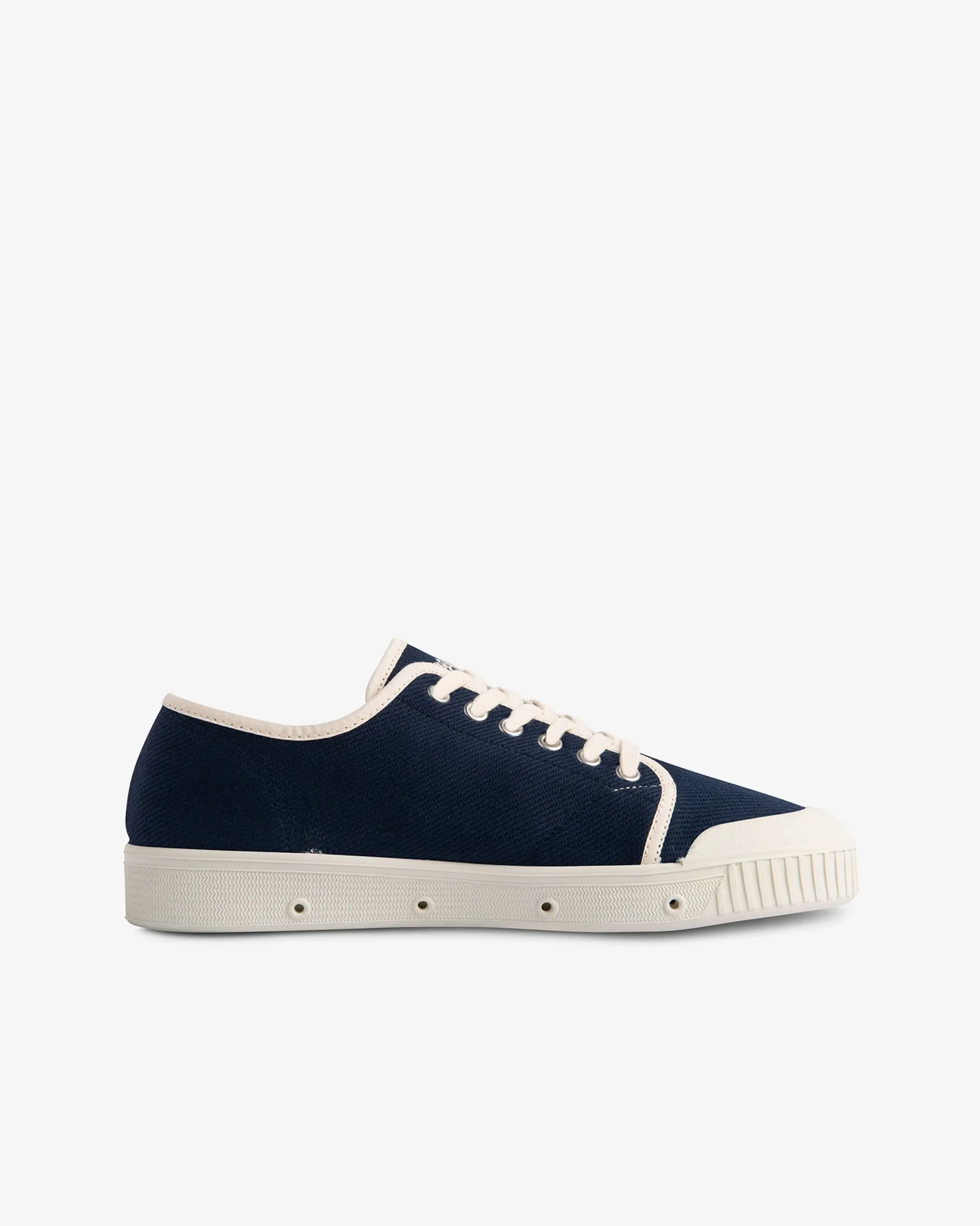 Low top  heavy twill trainer