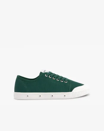 Green pine low top trainer
