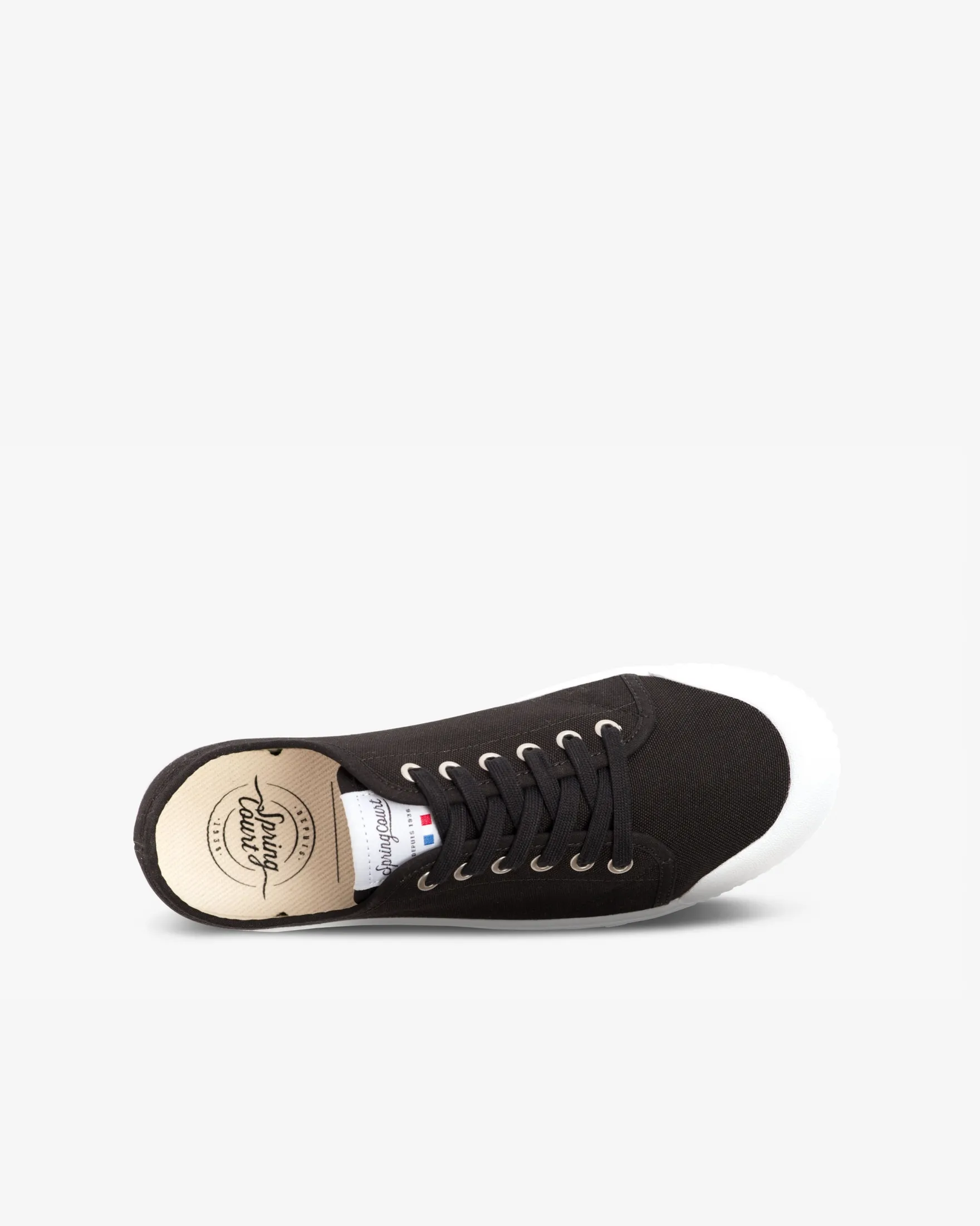 Low top cotton trainers