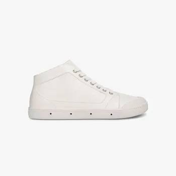 La basket blanche en cuir de Spring Court