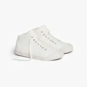 La basket blanche en cuir de Spring Court