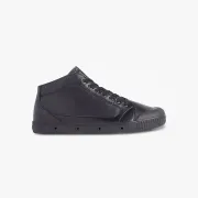 La basket noire en cuir de Spring Court