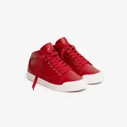 La basket rouge en cuir de Spring Court
