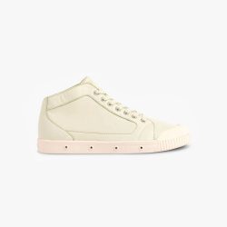 La basket verte en cuir de Spring Court