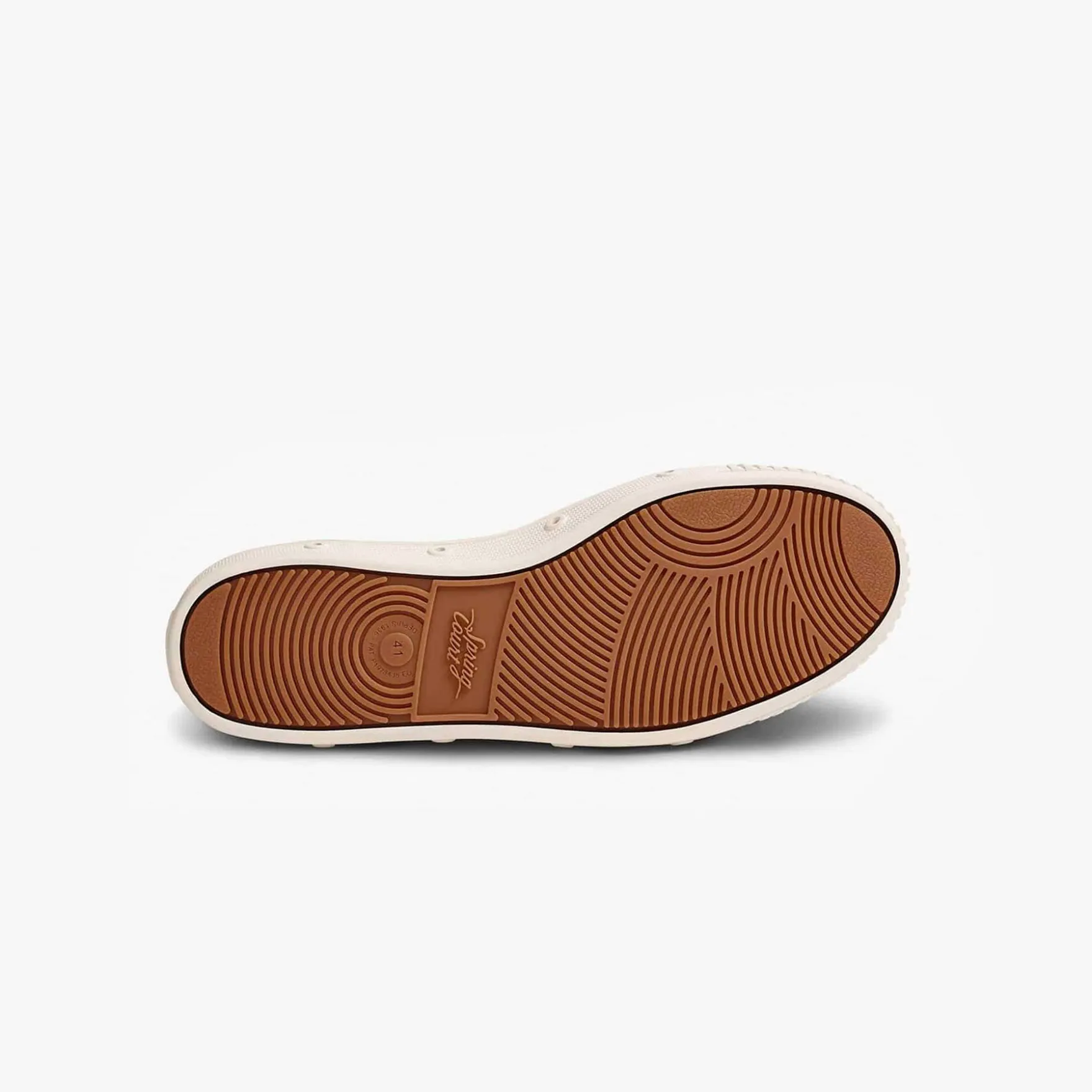 La basket bleu-marine en cuir de Spring Court