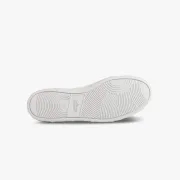 La basket gris métallisé en cuir de Spring Court