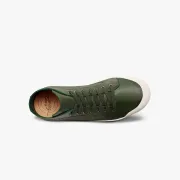 La basket kaki en cuir de Spring Court