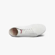 La basket blanche en cuir suede de Spring Court