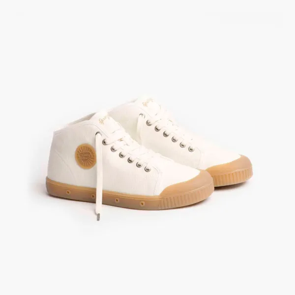 high top off white sneakers