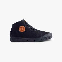 basket montante noire