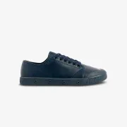 tennis en cuir bleu marine