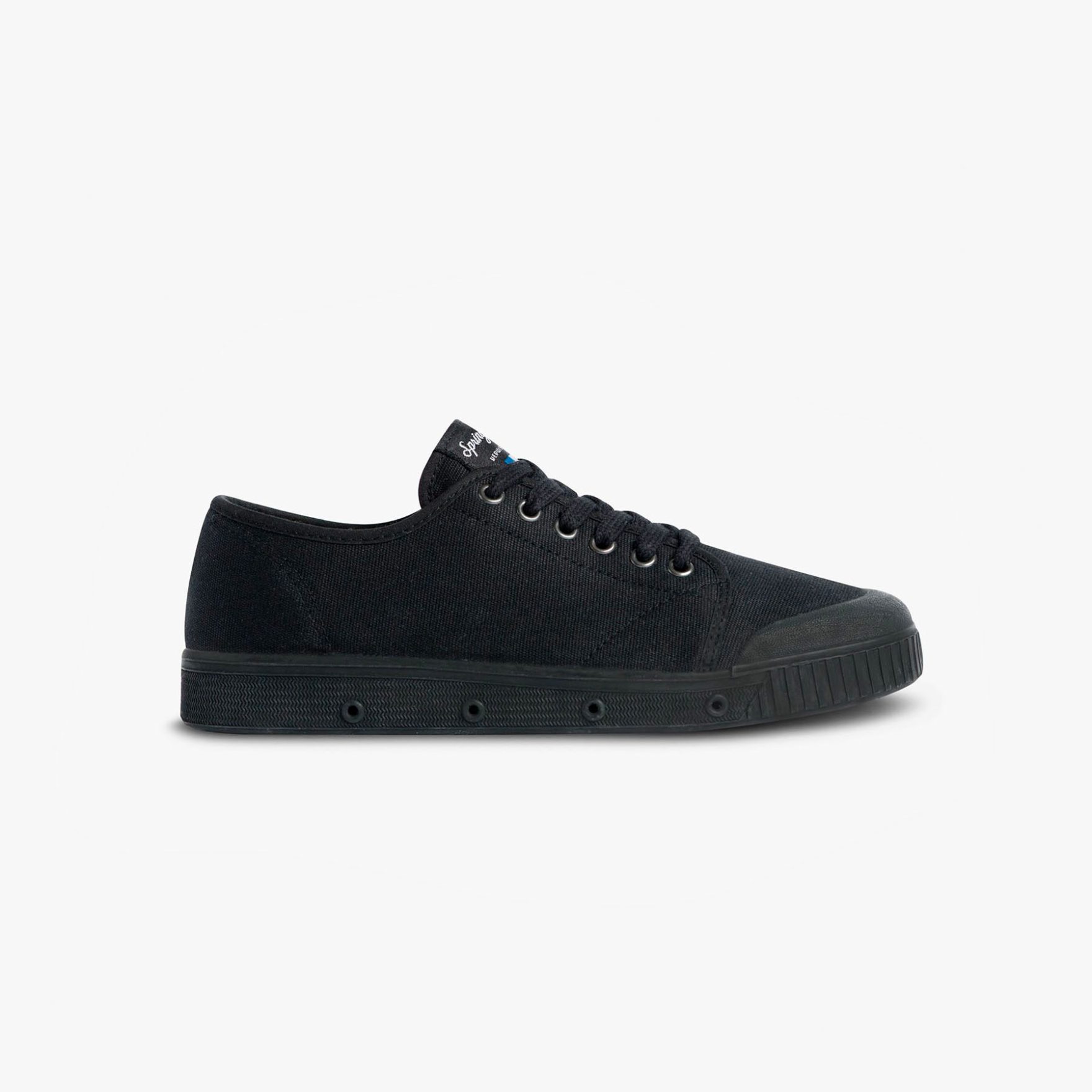 Canvas black outlet sneakers