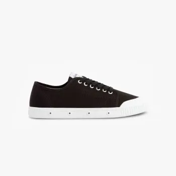 La tennis noire en toile de Spring Court