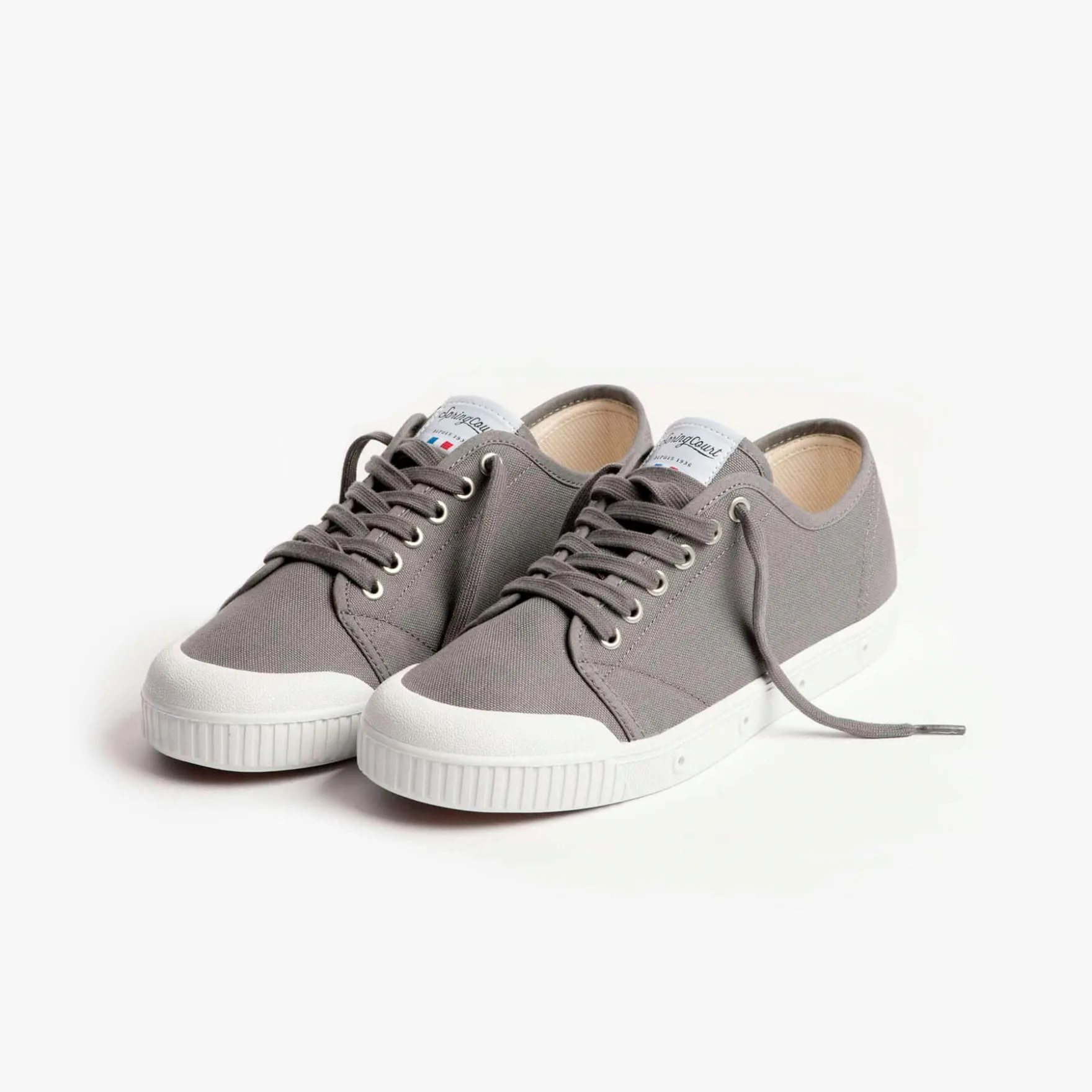 dark grey low top sneakers