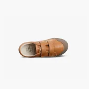 La tennis enfant nougat en cuir de Spring Court