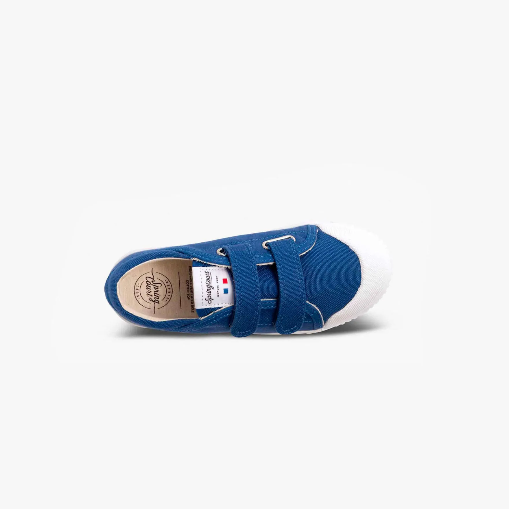 basket enfant bleu
