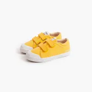 yellow children's sneakers