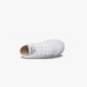La basket enfant blanche en toile de Spring Court