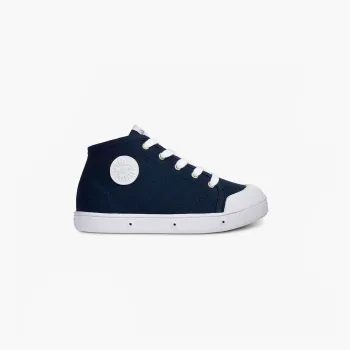 La basket enfant bleue en toile de Spring Court