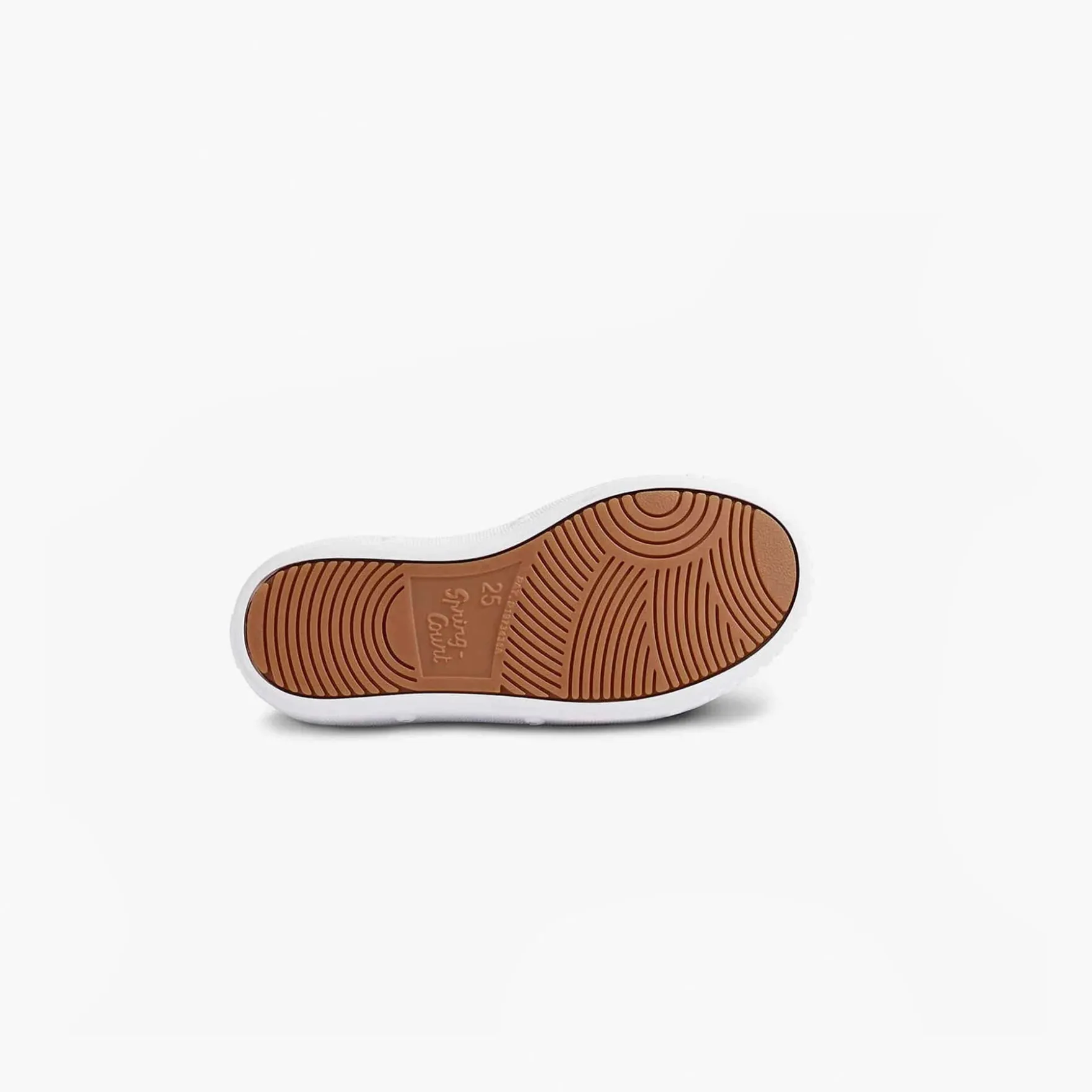 La basket enfant bleue en toile de Spring Court