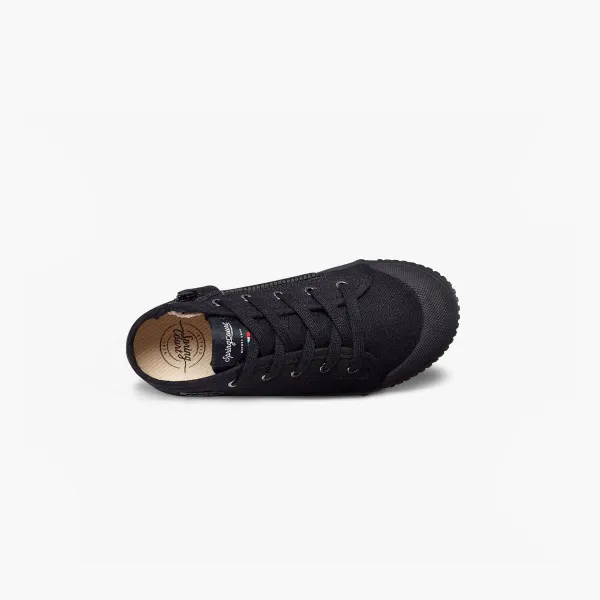 La basket enfant noire en toile de Spring Court