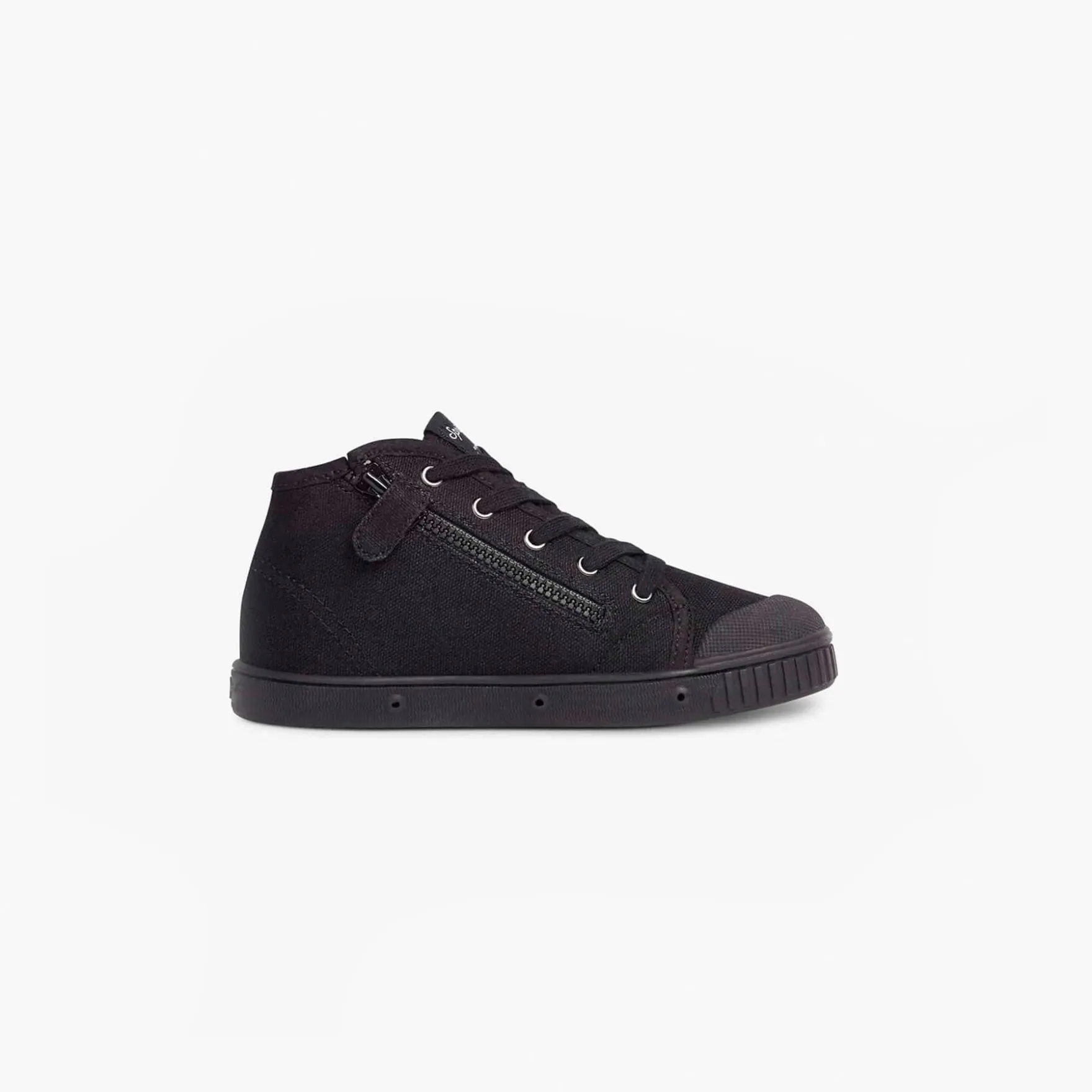 La basket enfant noire en toile de Spring Court