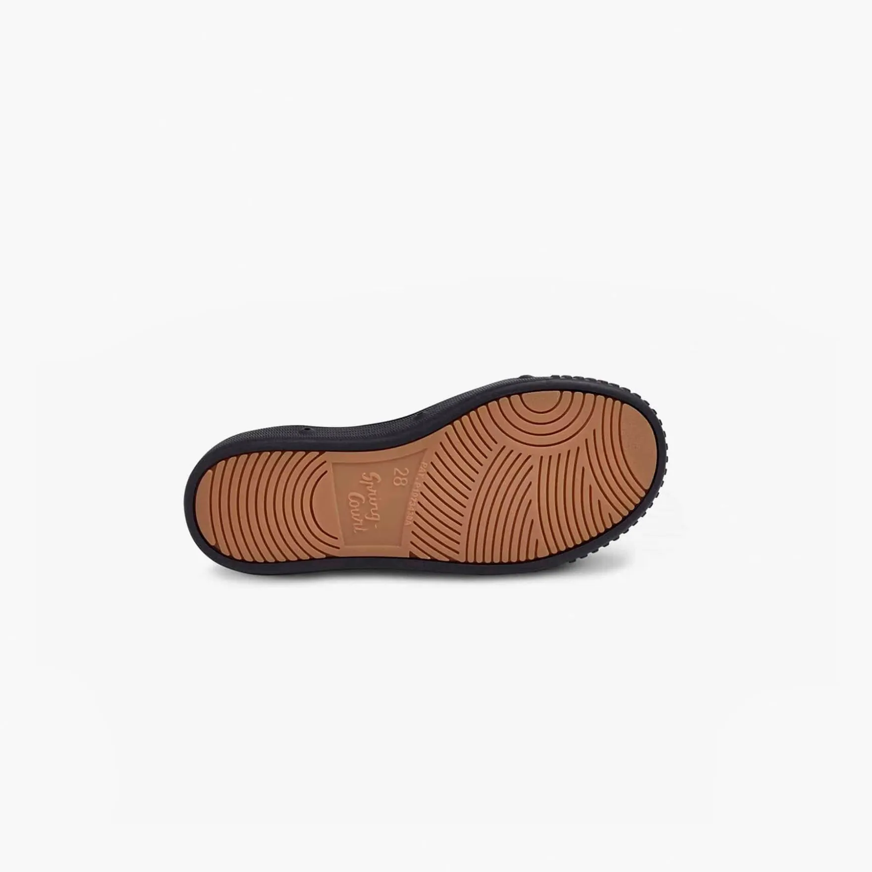 La basket enfant noire en toile de Spring Court