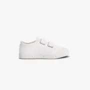 La tennis enfant blanche en cuir de Spring Court