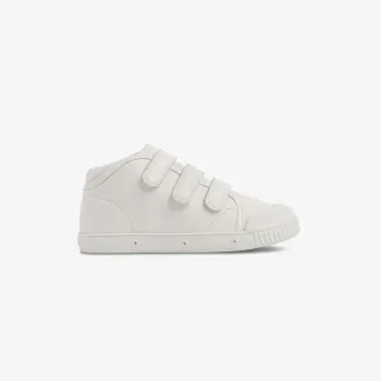 La basket enfant blanche en cuir de Spring Court