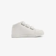 La basket enfant blanche en cuir de Spring Court